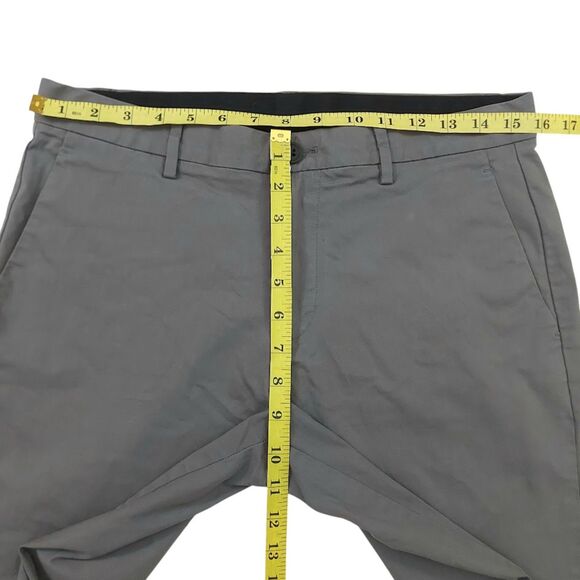 Bonobos Pants Mens 30x32 Gray Athletic Slim Straight Flat Front Stretch Golf - Picture 11 of 12